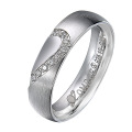 Best Selling Classic Custom Stainless Steel Mens Womens Wedding Ring